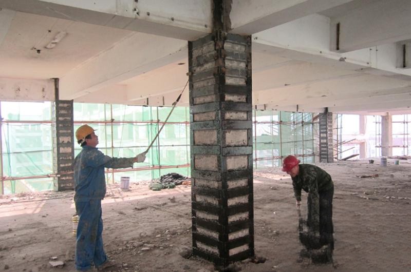 苏尼特右型钢外包钢加固施工的质量怎么做检测？